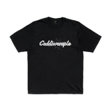 APPLIQUE BLACK TEE