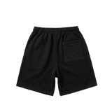 CODDIWOMPLE BLACK SWEATSHORTS