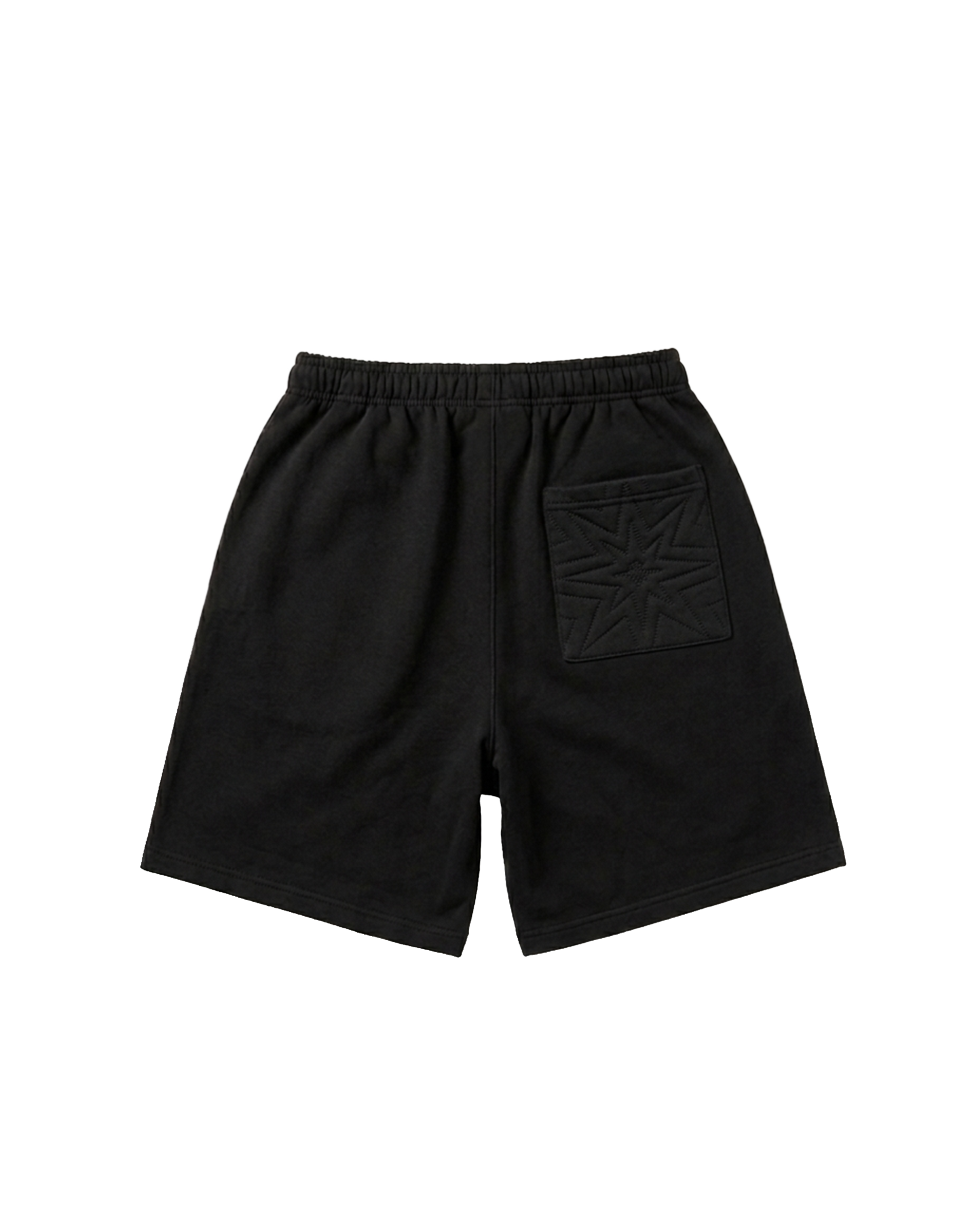 CODDIWOMPLE BLACK SWEATSHORTS