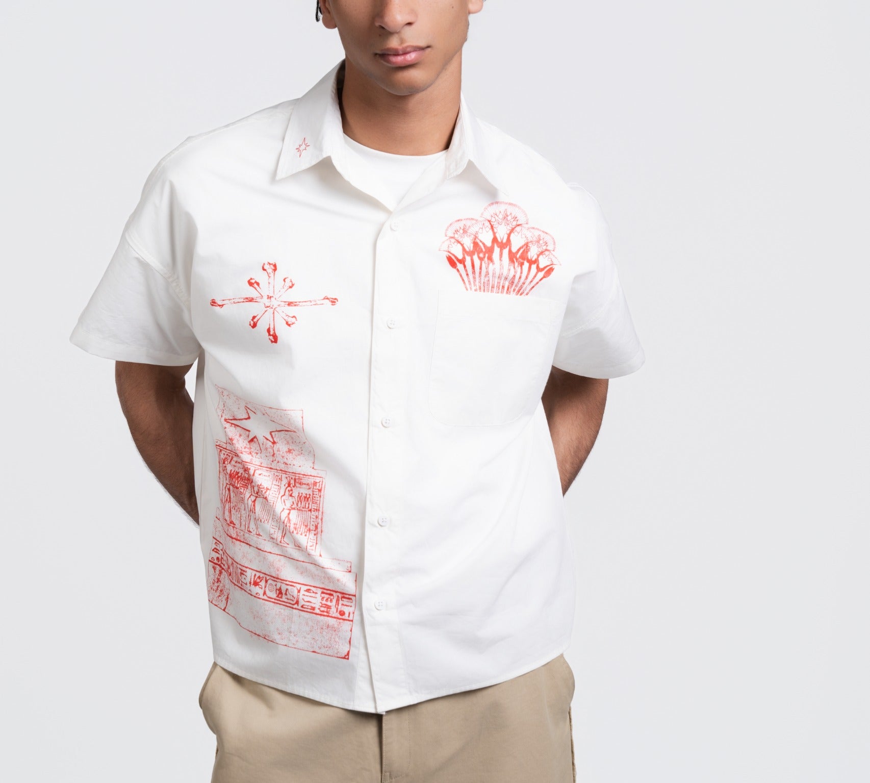 LEGACY SHORT SLEEVE BUTTON UP SHIRT