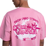 GLOBE PINK TEE
