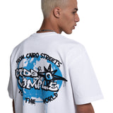 GLOBE WHITE TEE