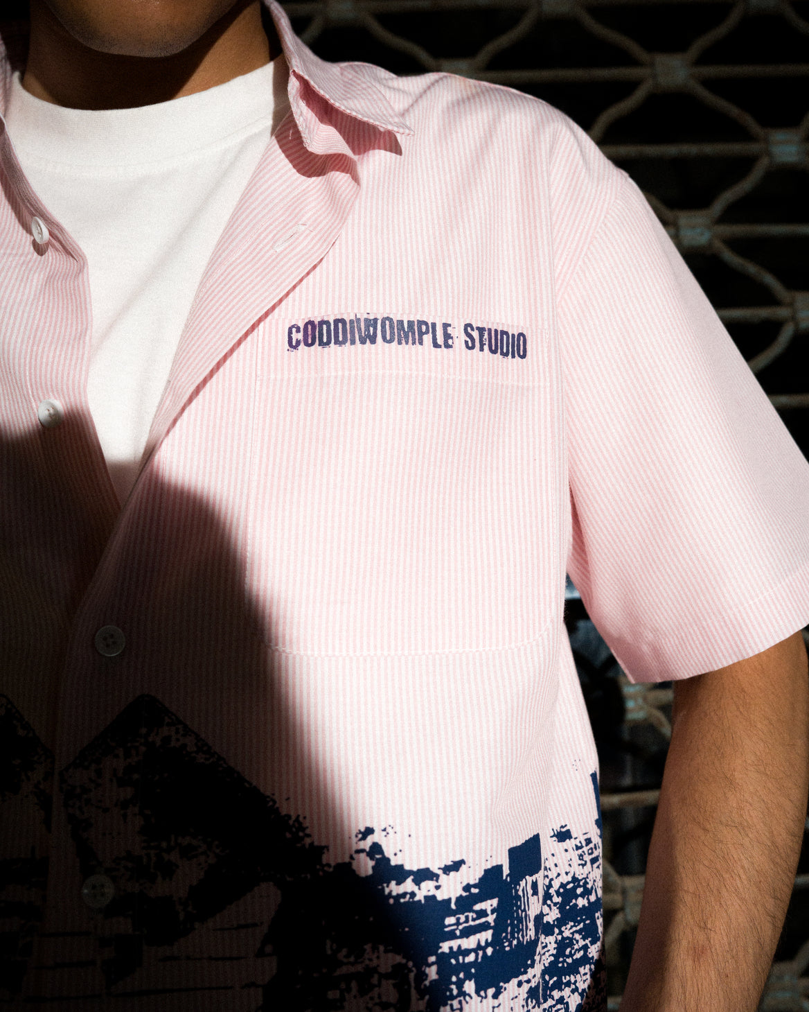 PINK CITY STRIPED SHIRT