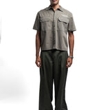 OLIVE WORK SHIRT