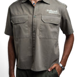 OLIVE WORK SHIRT