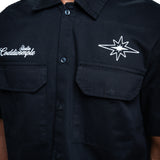 BLACK WORK SHIRT V2