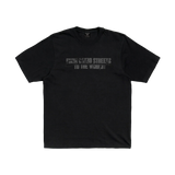 GLOBAL BLACK TEE