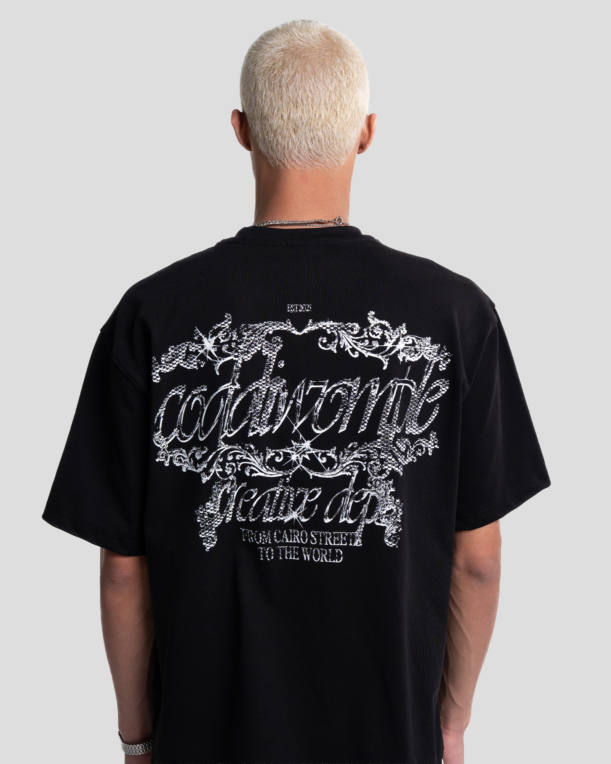 CODDIWOMPLE BLACK CHROME TEE