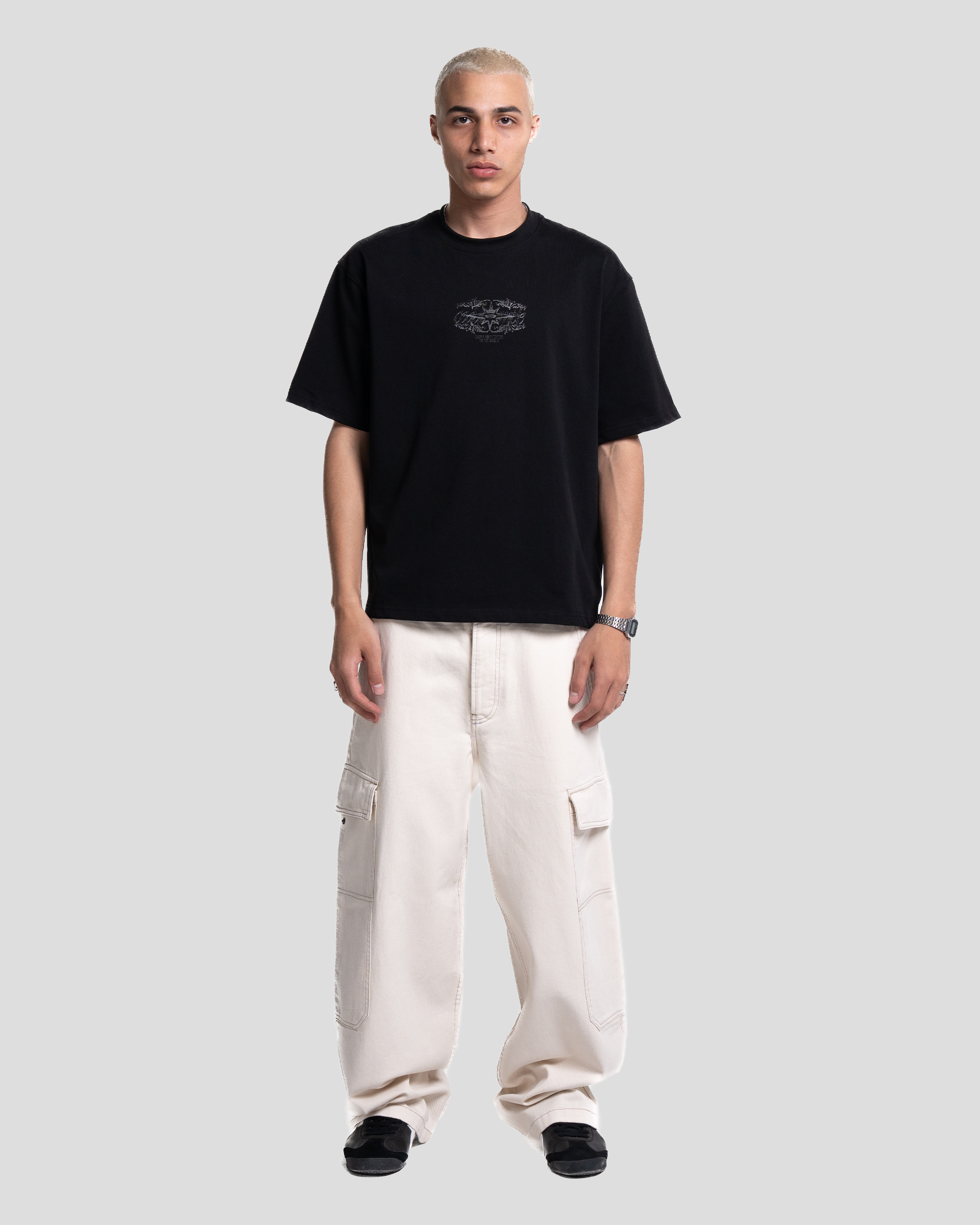 CODDIWOMPLE BLACK CHROME TEE