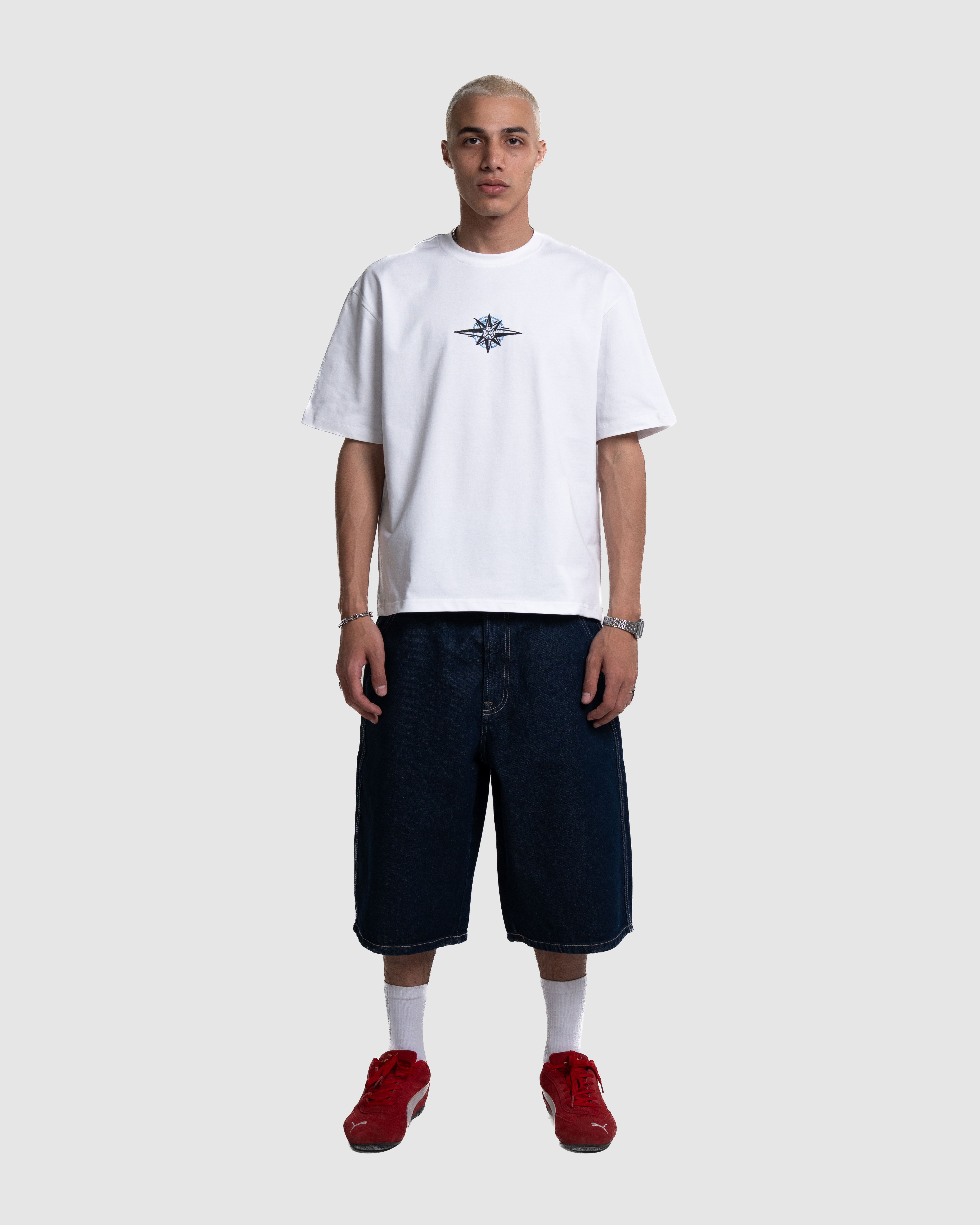 GLOBE WHITE TEE