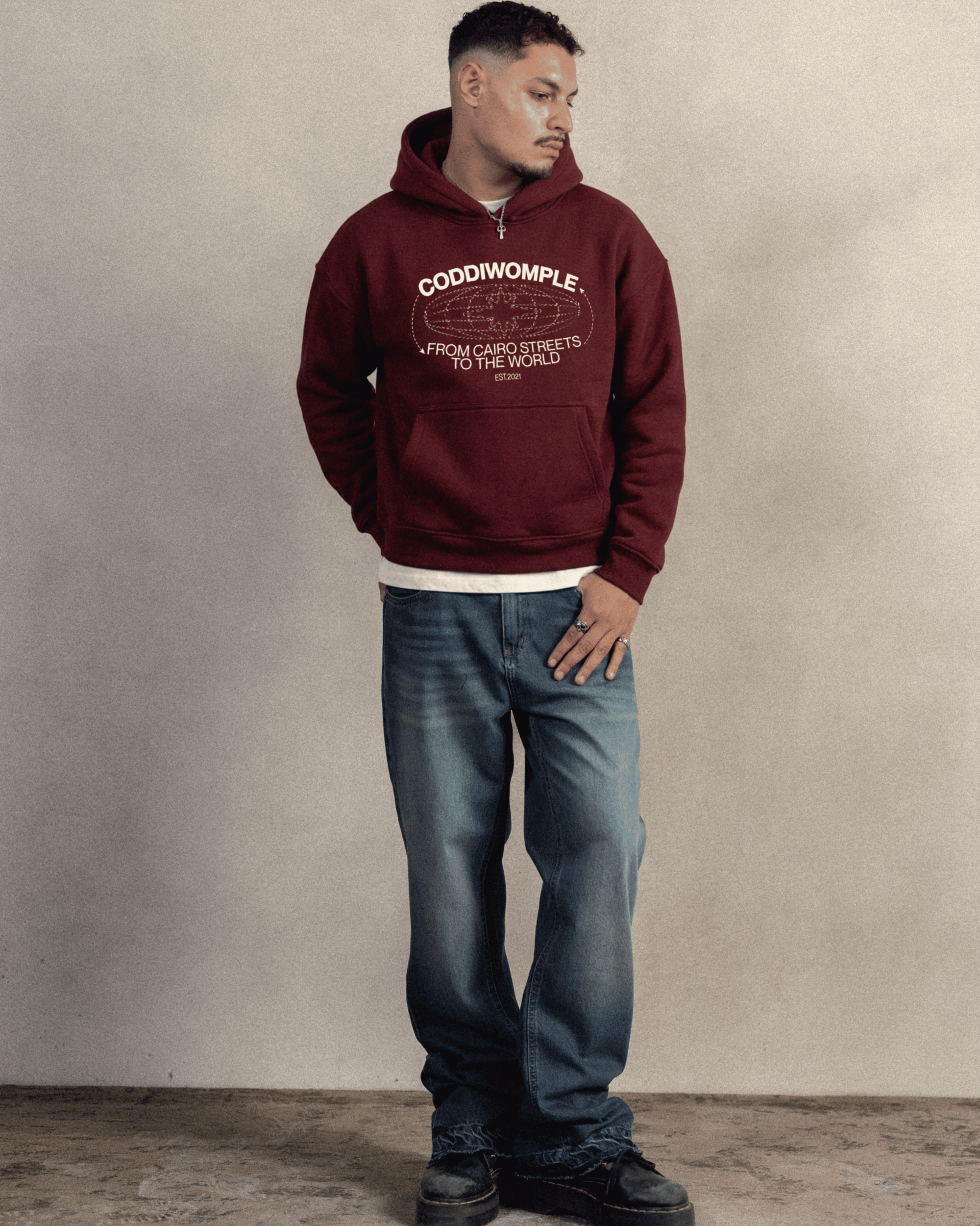 MAROON HOODIE