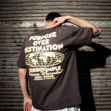 PURPOSE BROWN TEE