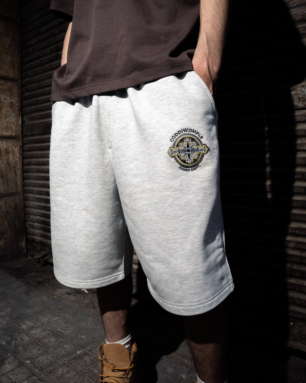 CODDIMETAL GREY  MEGA SHORTS