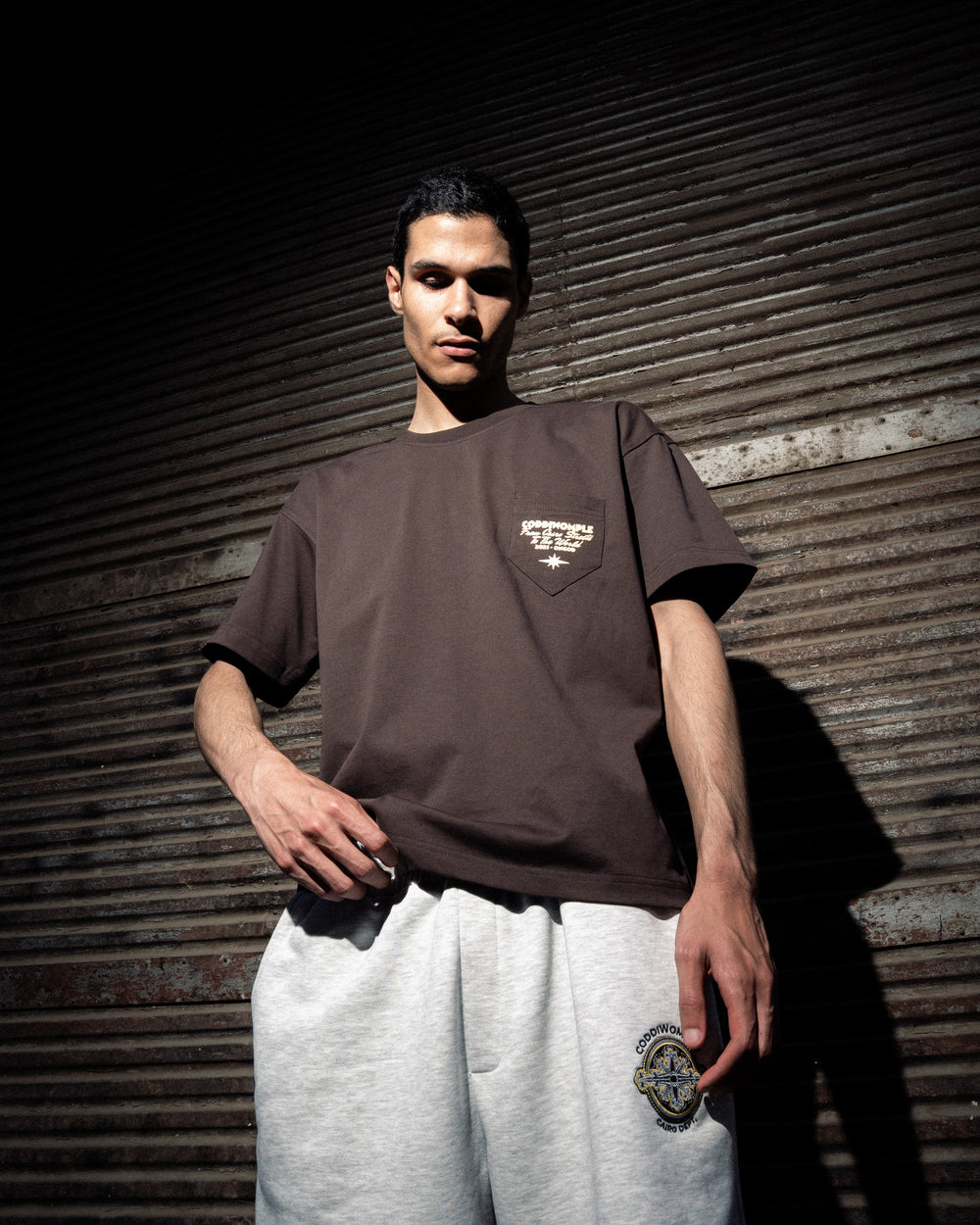 PURPOSE BROWN TEE