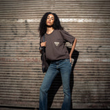 CODDIWOMPLE FLARED FADED WOMEN JEANS