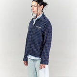 OFFGRID NAVY CHECKERED JACKET