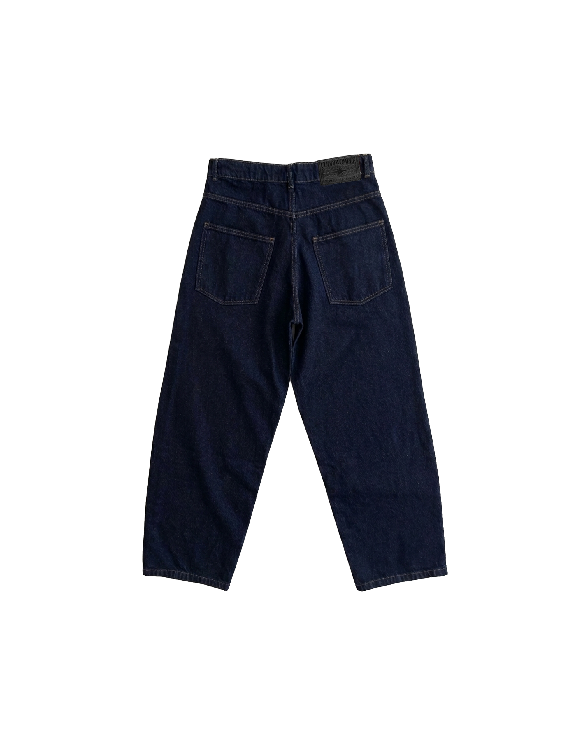CODDIWOMPLE BAGGY RAW DENIM JEANS