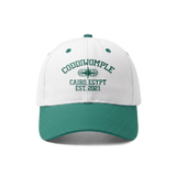 VARISTY 2-TONE GREEN/WHITE CAP