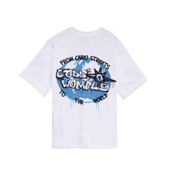 GLOBE WHITE TEE
