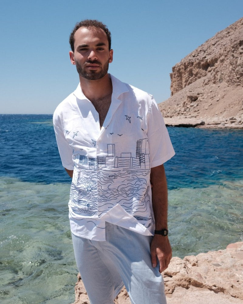 ALEX LINEN SHIRT - CODDIWOMPLE