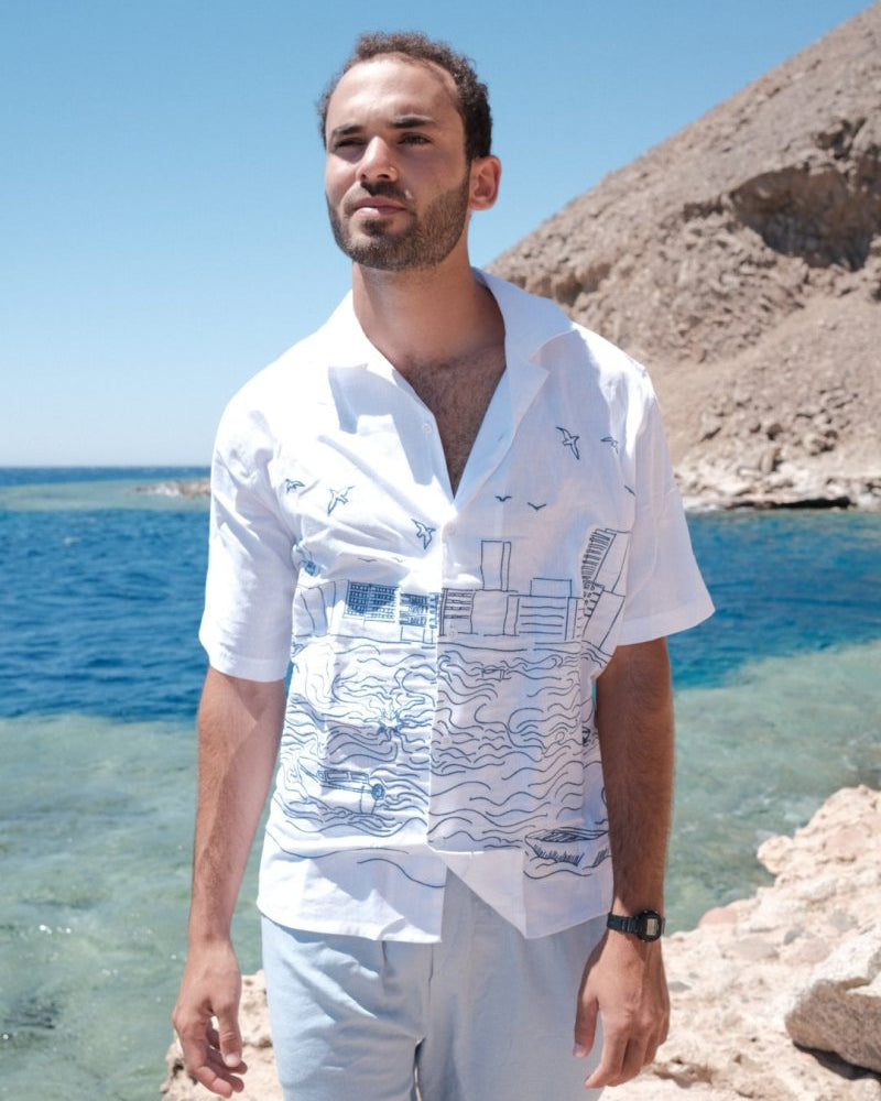 ALEX LINEN SHIRT - CODDIWOMPLE