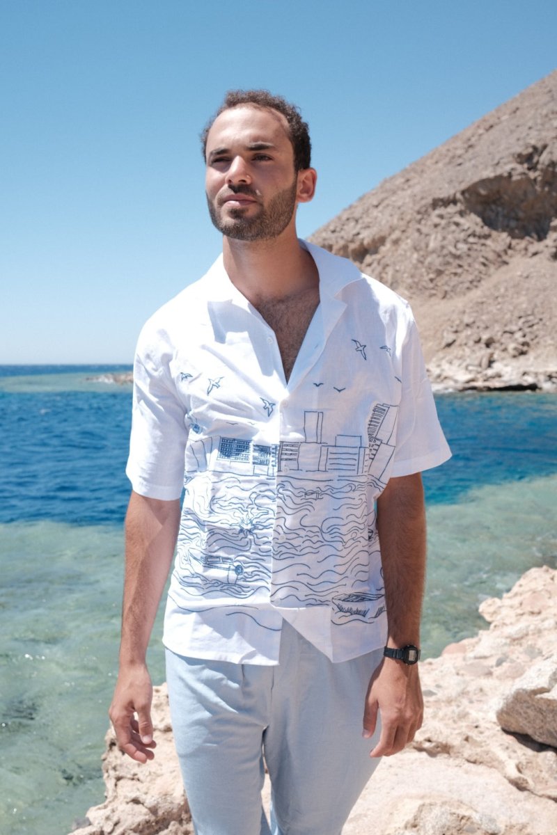 ALEX LINEN SHIRT - CODDIWOMPLE