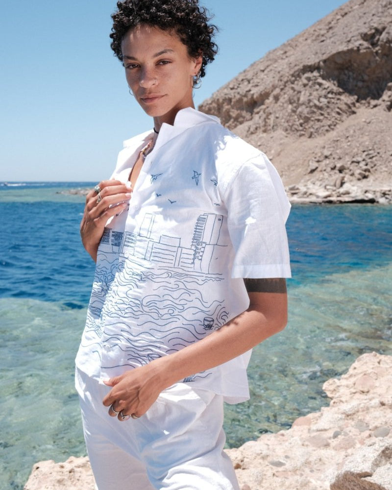 ALEX LINEN SHIRT - CODDIWOMPLE