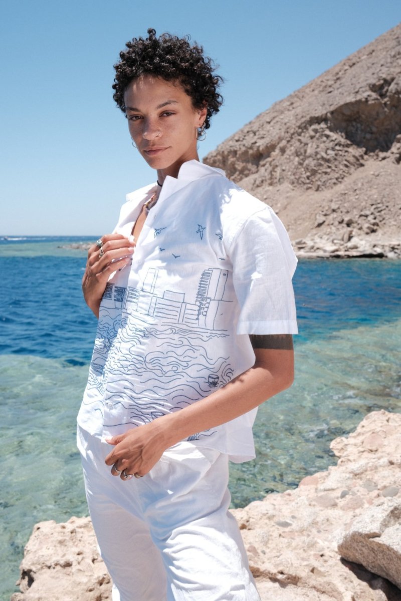 ALEX LINEN SHIRT - CODDIWOMPLE