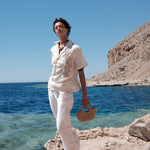 ANCHOR LINEN SHIRT - CODDIWOMPLE