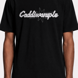 APPLIQUE BLACK TEE - CODDIWOMPLE