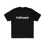 APPLIQUE BLACK TEE - CODDIWOMPLE
