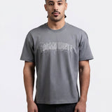 BARBED GRAY TEE - CODDIWOMPLE