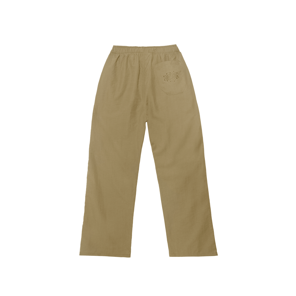 BEIGE WATERPROOF PARACHUTE PANTS - CODDIWOMPLE