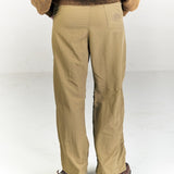BEIGE WATERPROOF PARACHUTE PANTS - CODDIWOMPLE