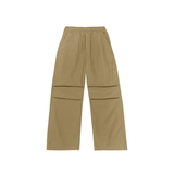 BEIGE WATERPROOF PARACHUTE PANTS - CODDIWOMPLE