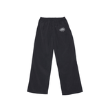 BLACK WATERPROOF PARACHUTE PANTS - CODDIWOMPLE