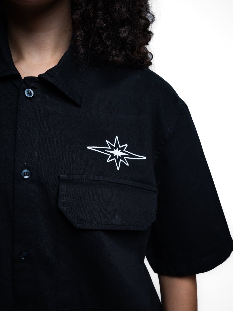 BLACK WORK SHIRT V2 - CODDIWOMPLE