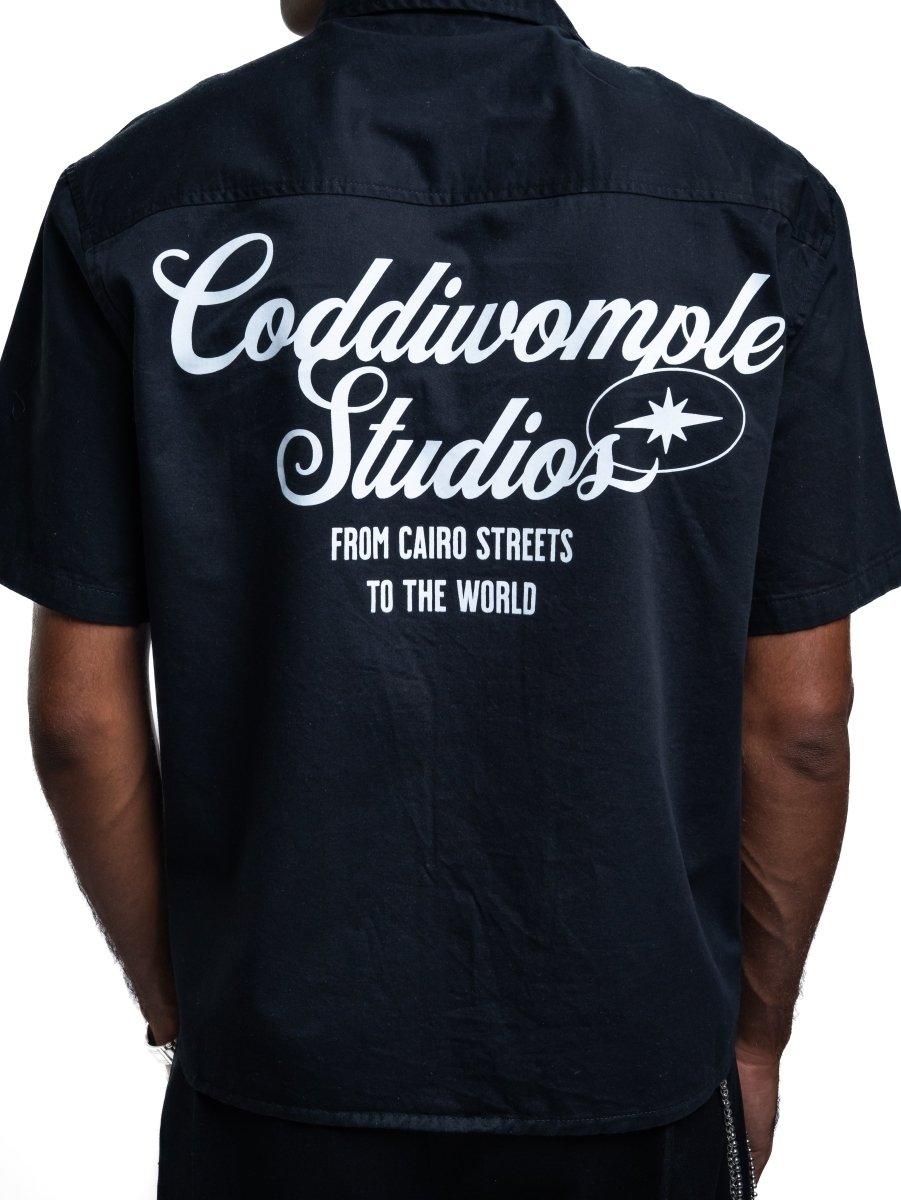 BLACK WORK SHIRT V2 - CODDIWOMPLE