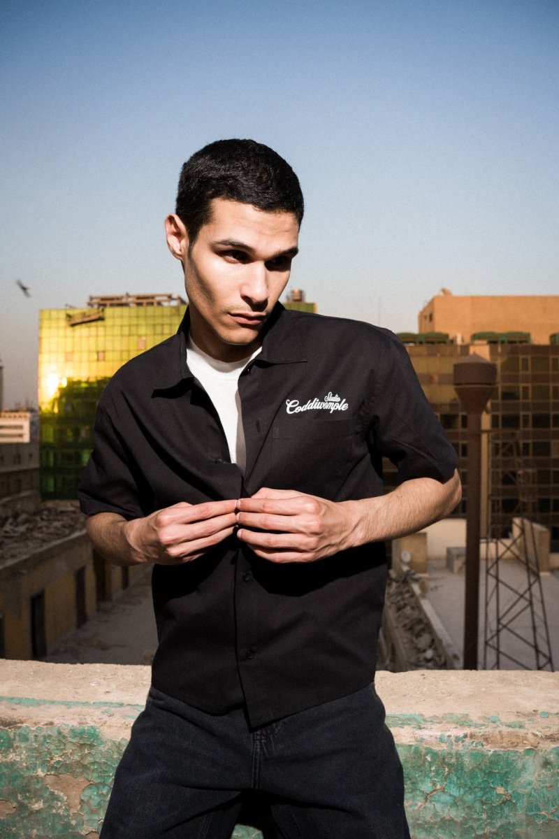 BLACK WORK SHIRT V2 - CODDIWOMPLE