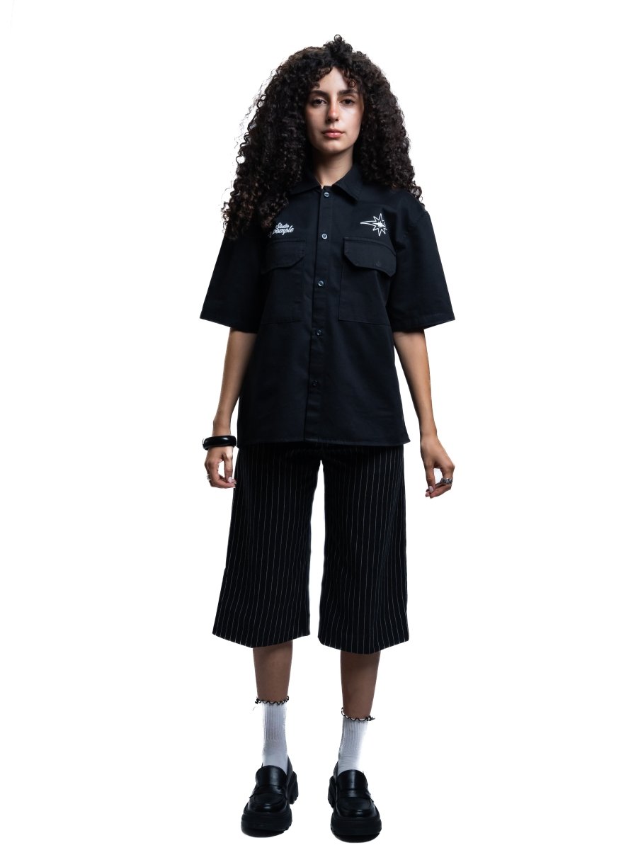 BLACK WORK SHIRT V2 - CODDIWOMPLE