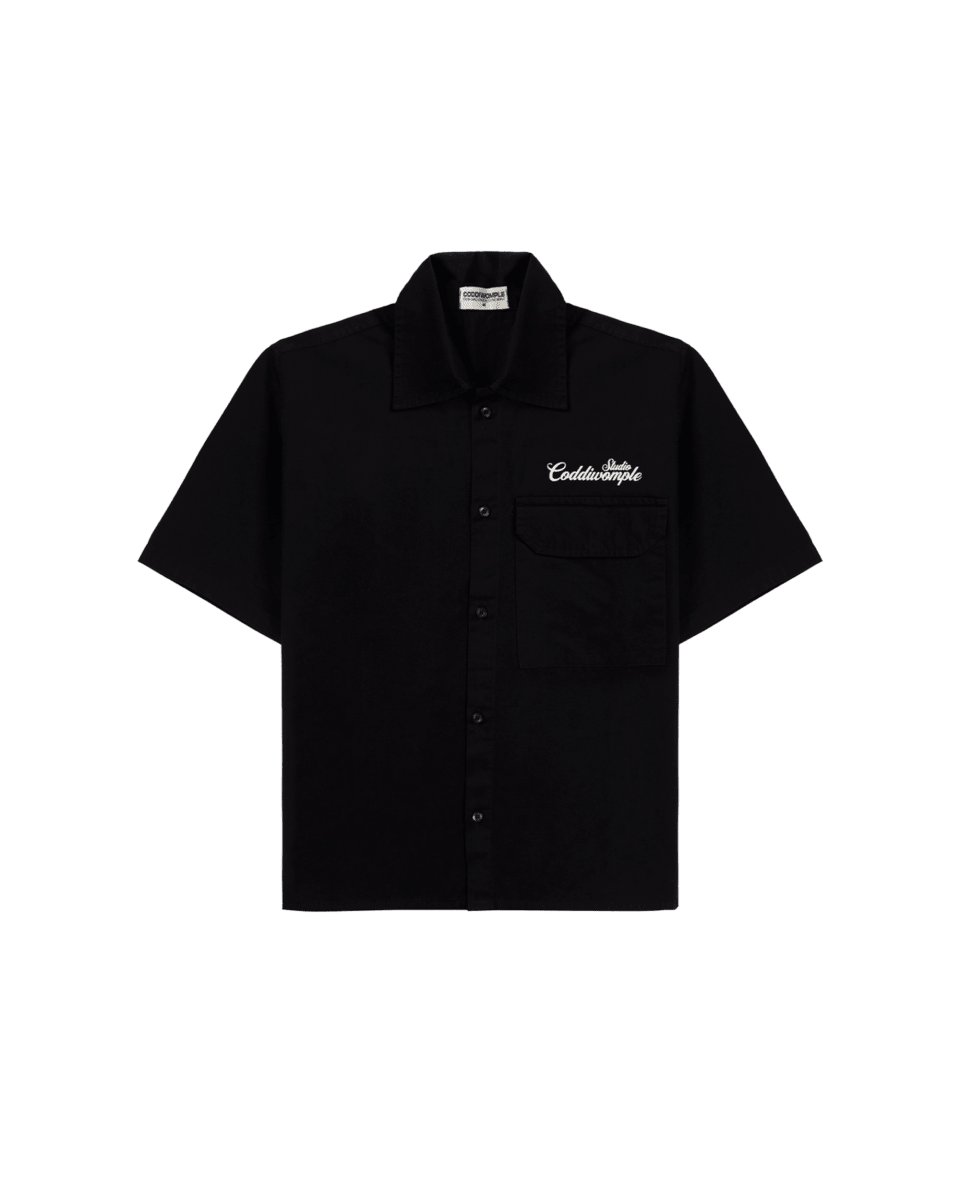 BLACK WORK SHIRT V2 - CODDIWOMPLE