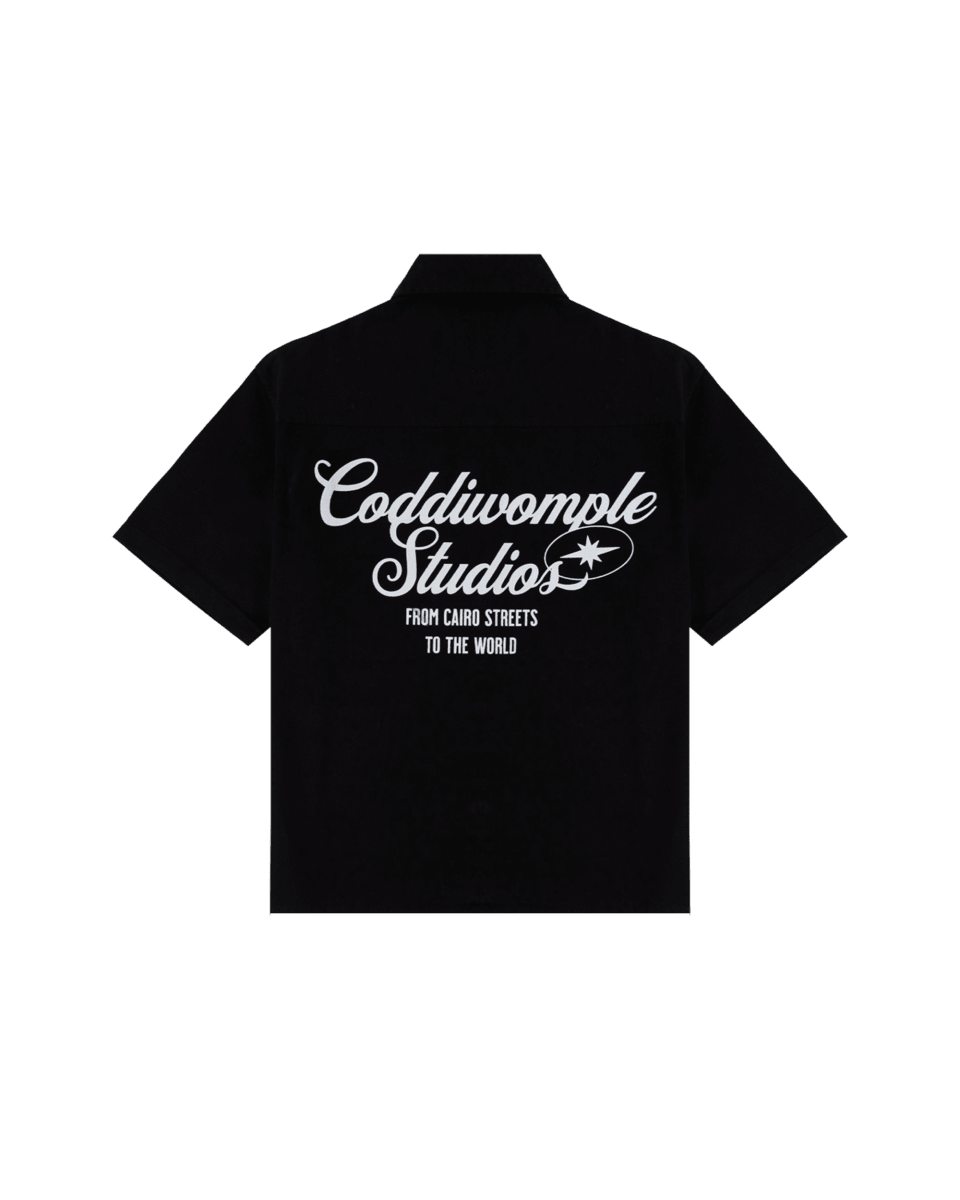 BLACK WORK SHIRT V2 - CODDIWOMPLE