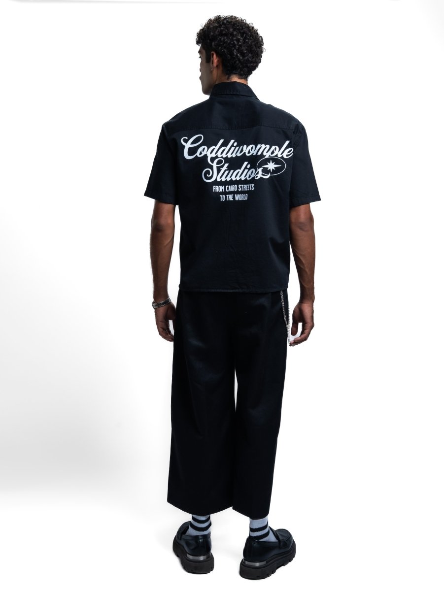BLACK WORK SHIRT V2 - CODDIWOMPLE