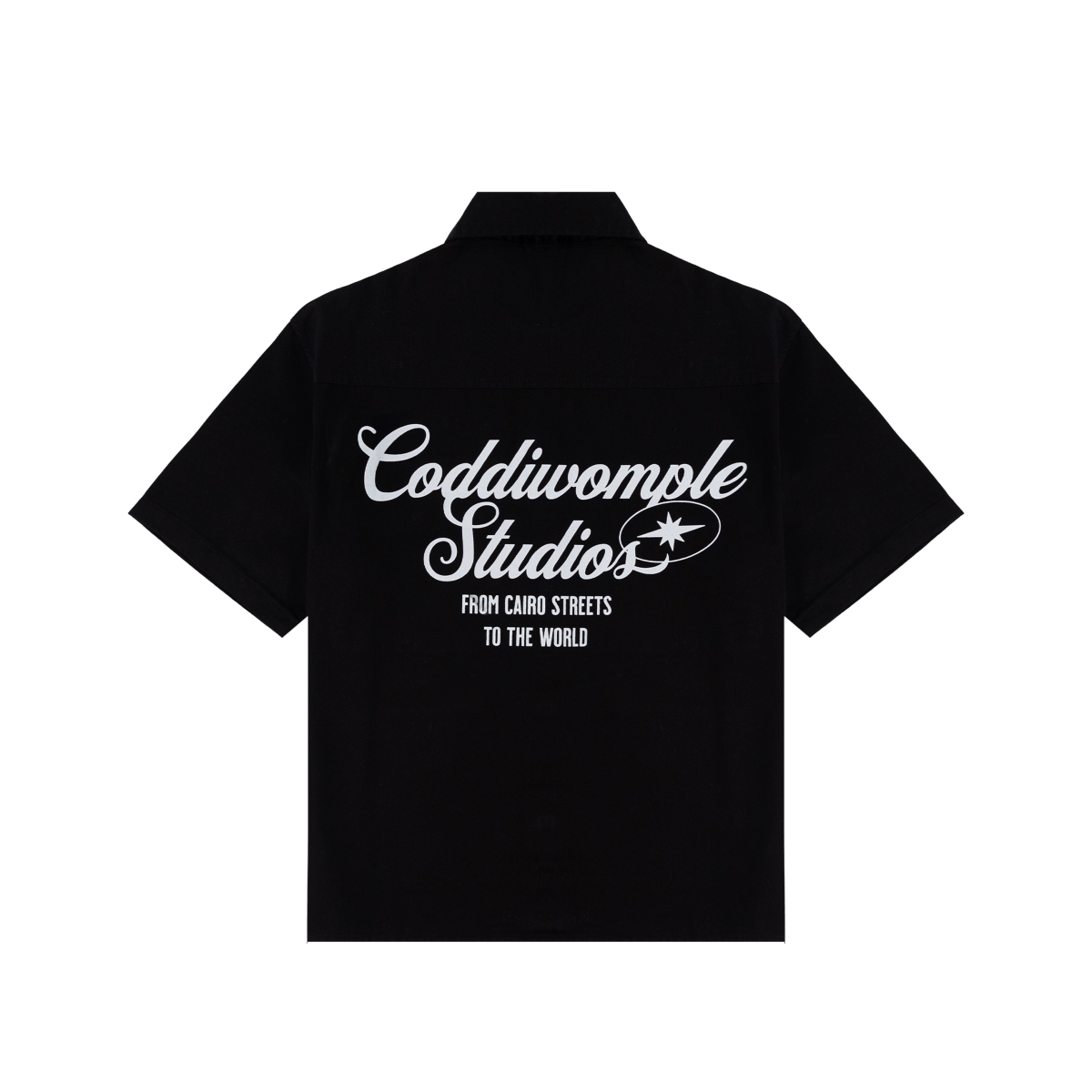 BLACK WORK SHIRT V2 - CODDIWOMPLE
