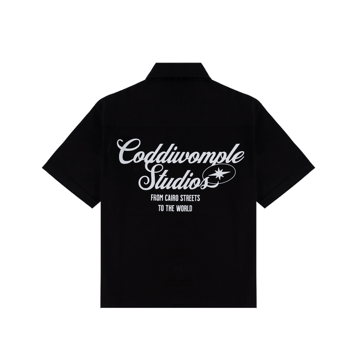 BLACK WORK SHIRT V2