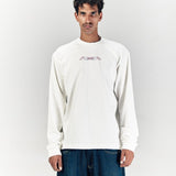 BLAZE WHITE LONG SLEEVE TEE - CODDIWOMPLE