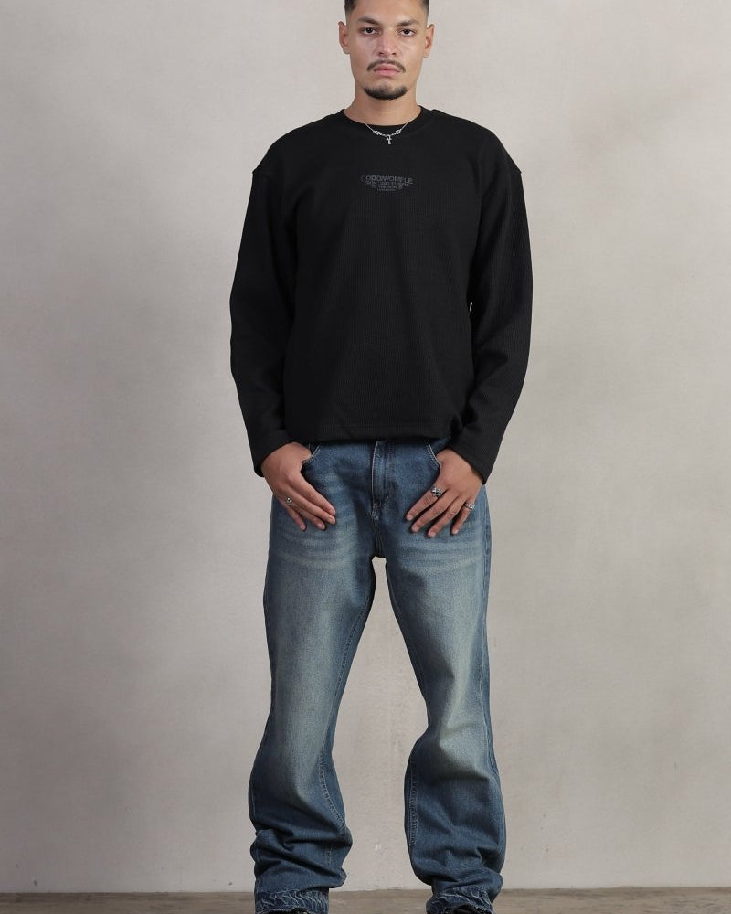 B.O.D. WAFFLE LONG SLEEVE - CODDIWOMPLE