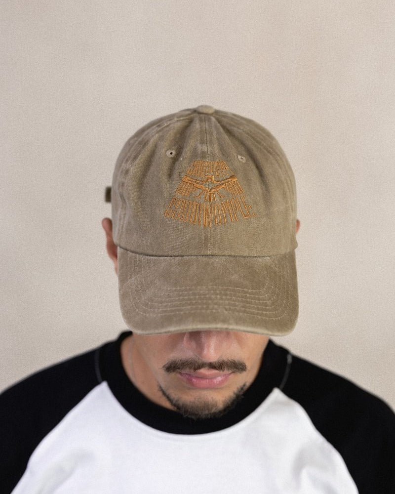 BOOTCAMP WASHED KHAKI CAP - CODDIWOMPLE