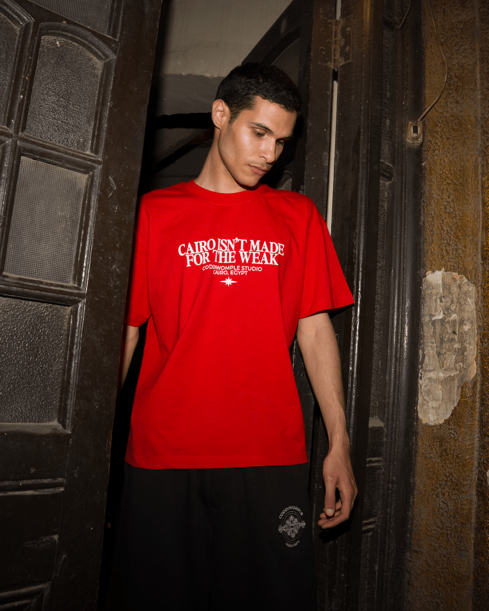 CAIRO RED TEE - CODDIWOMPLE