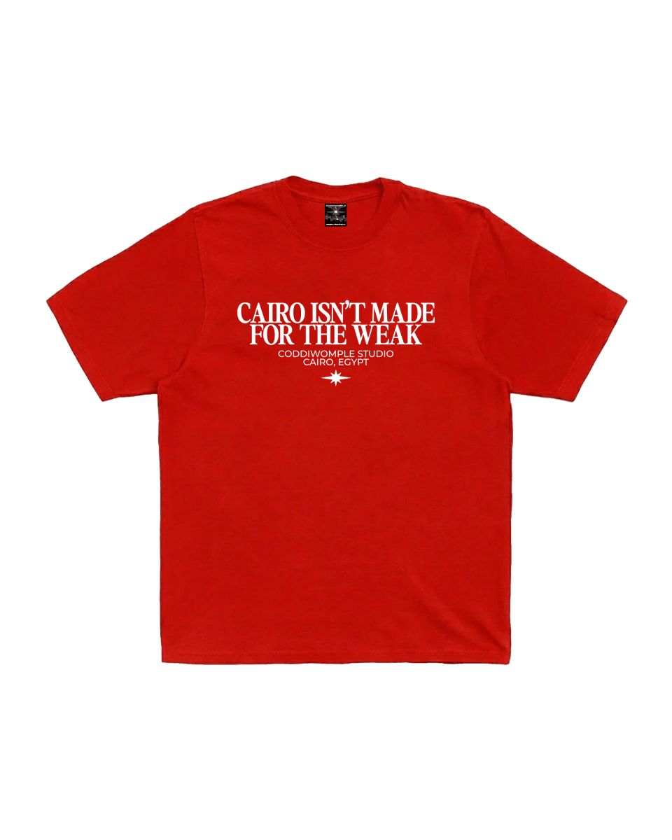 CAIRO RED TEE - CODDIWOMPLE
